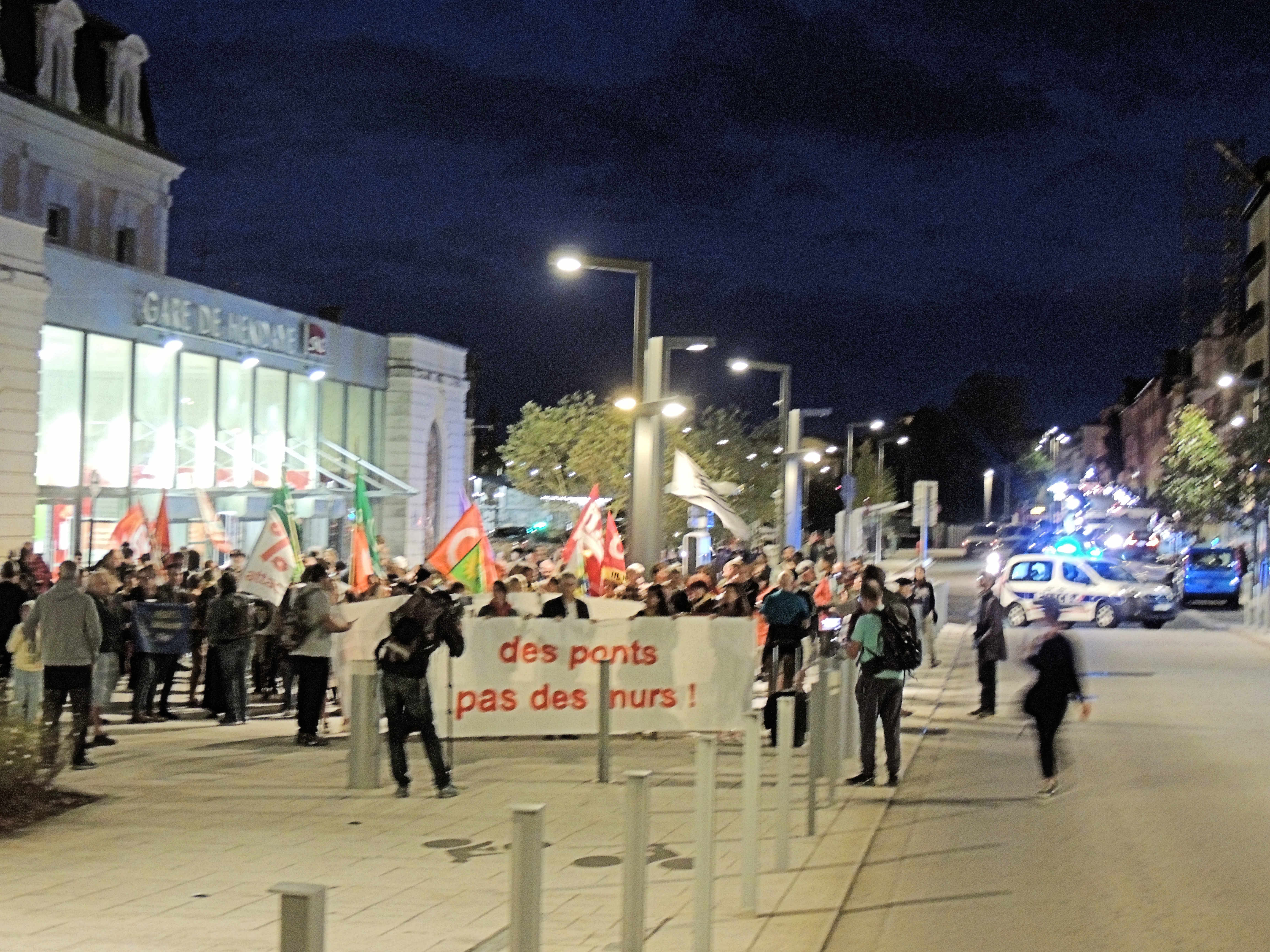 Des ponts pas des murs 1 novembre 2022 Hendaye
